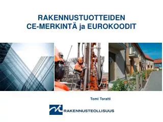 rakennustuotteiden ce merkint ja eurokoodit