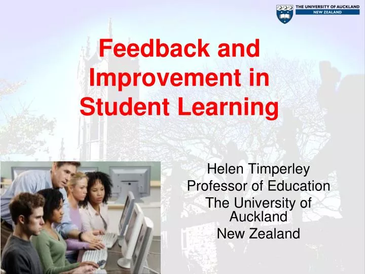 feedback and improvement in student learning
