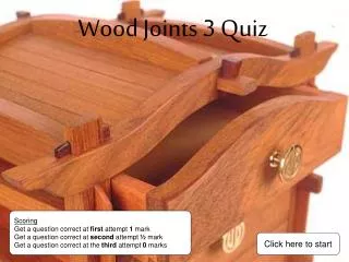 Wood Joints 3 Quiz