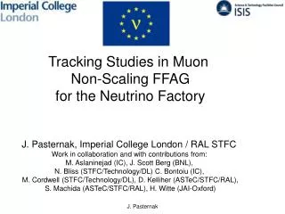 Tracking Studies in Muon Non-Scaling FFAG f or t he Neutrino Factory