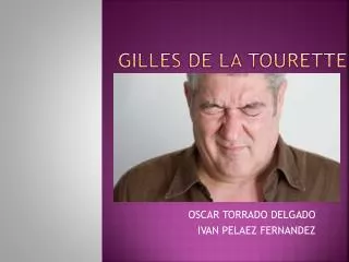 gilles de la tourette