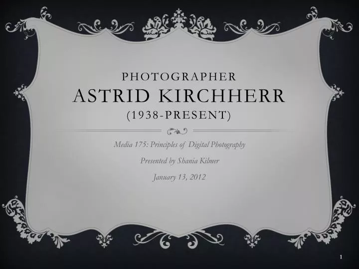 photographer astrid kirchherr 1938 present