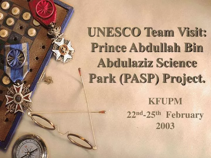 unesco team visit prince abdullah bin abdulaziz science park pasp project
