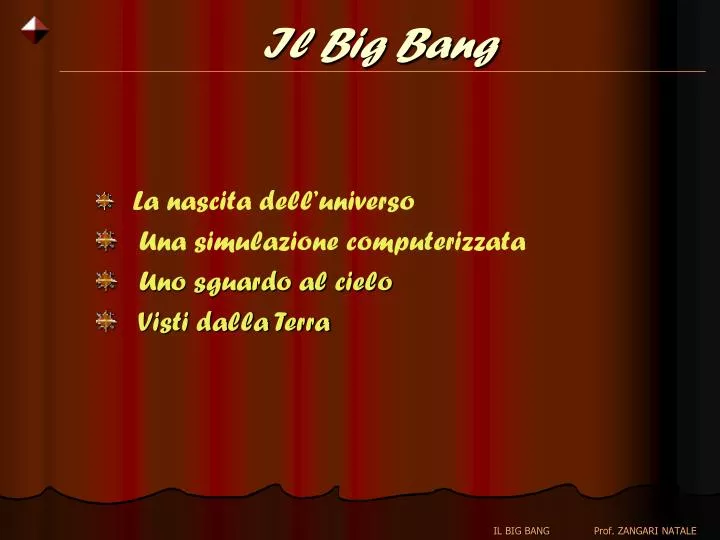 il big bang