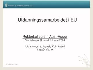 utdanningssamarbeidet i eu