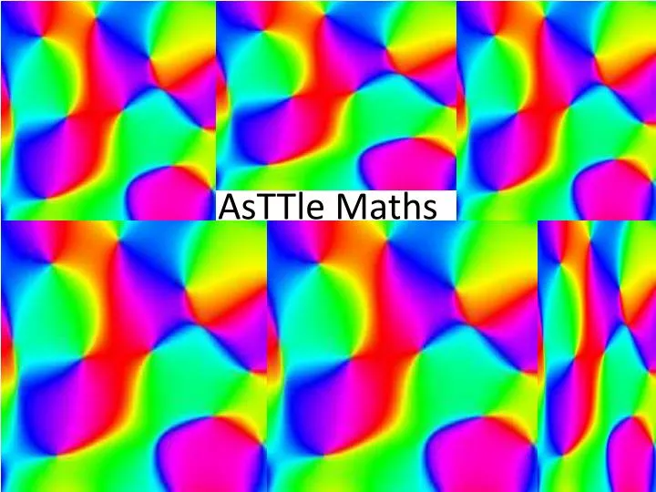asttle maths