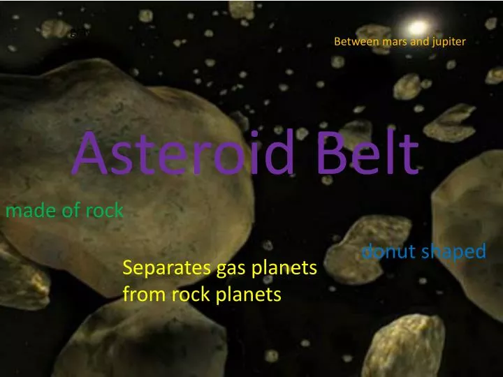 asteroid belt