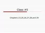 Class #5 - slide 1
