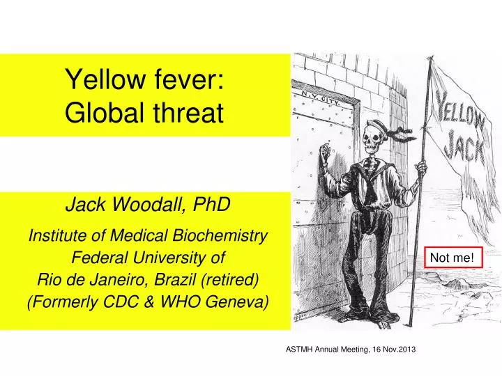 yellow fever global threat