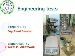 engineering tests