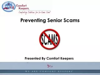 Preventing Senior Scams