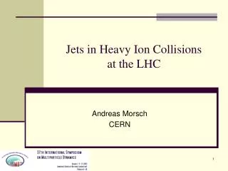 jets in heavy ion collisions at the lhc