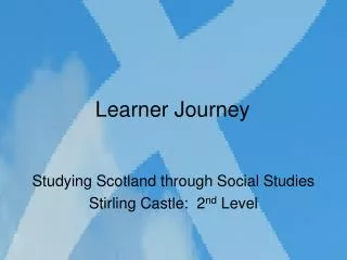 Learner Journey