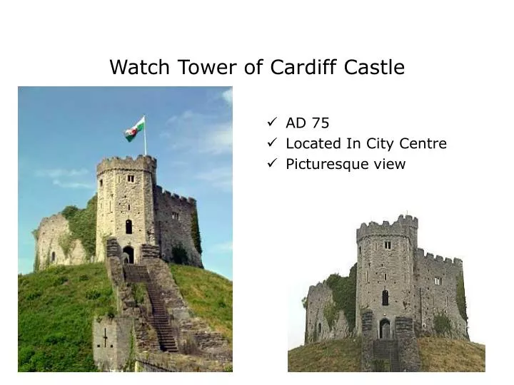 watch tower of cardiff castle