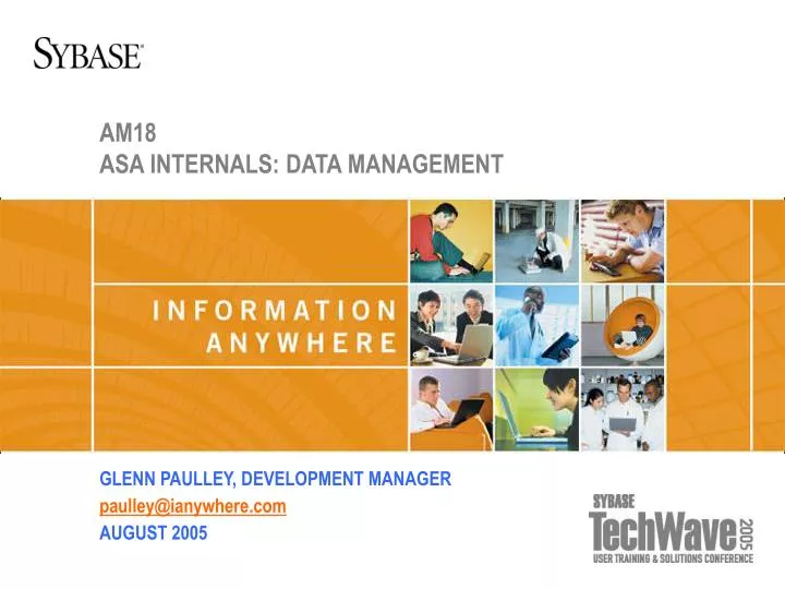 am18 asa internals data management