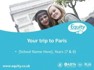 Your trip to Paris