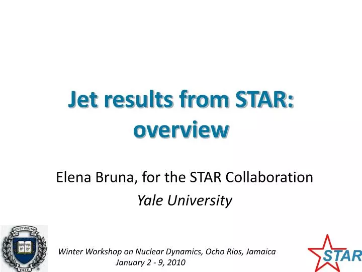 jet results from star overview