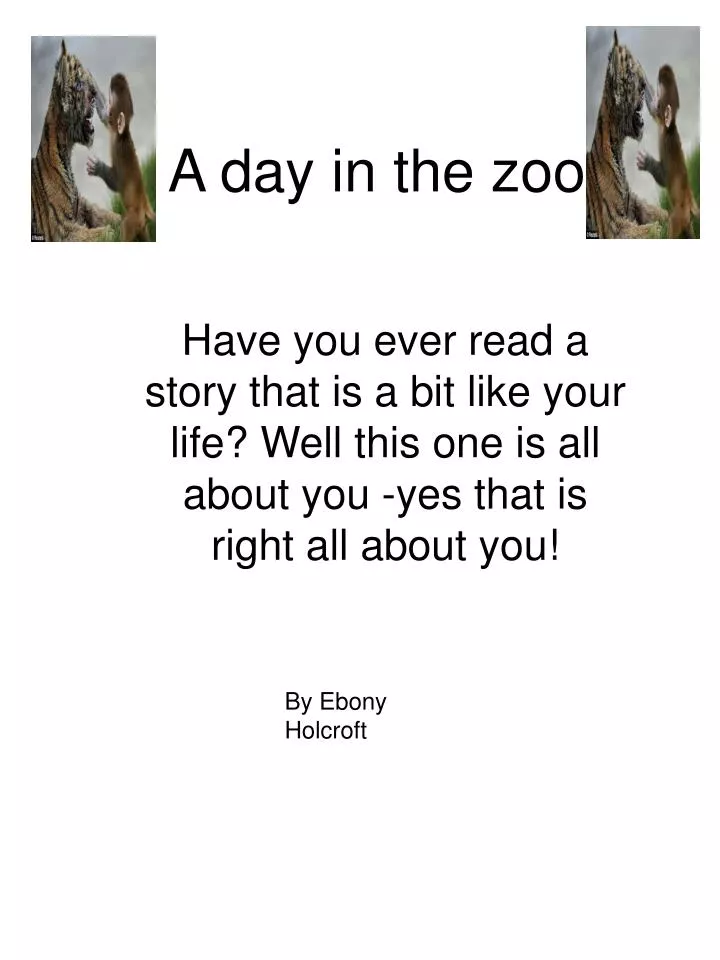 a day in the zoo