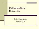 California State University - slide 1