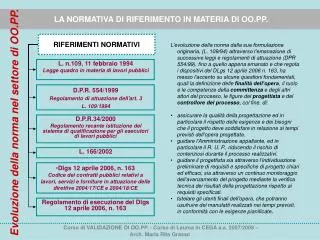riferimenti normativi