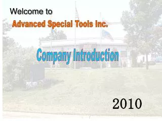 Advanced Special Tools Inc.