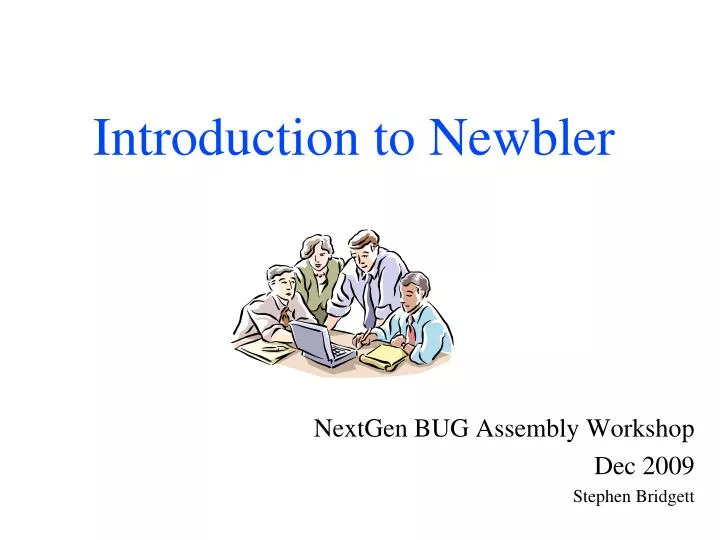 introduction to newbler