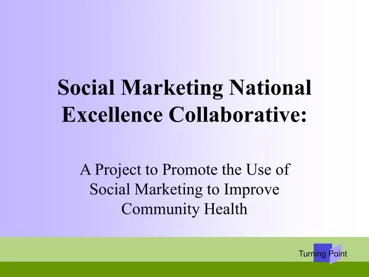 social marketing national excellence collaborative