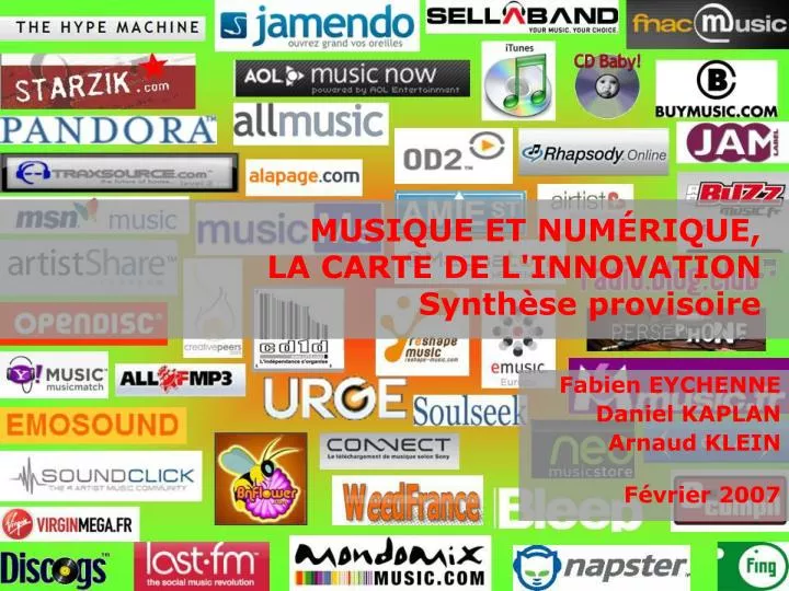 musique et num rique la carte de l innovation synth se provisoire