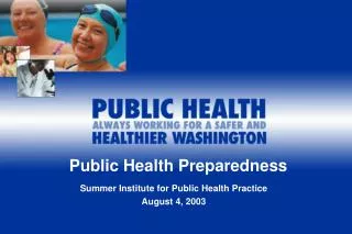 Public Health Preparedness