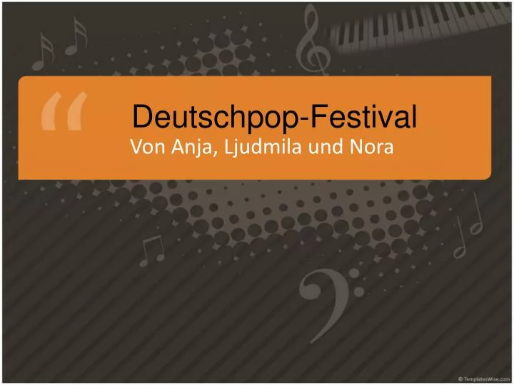 deutschpop festival