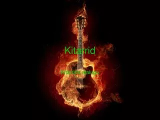 kitarrid