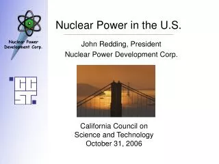Nuclear Power in the U.S.
