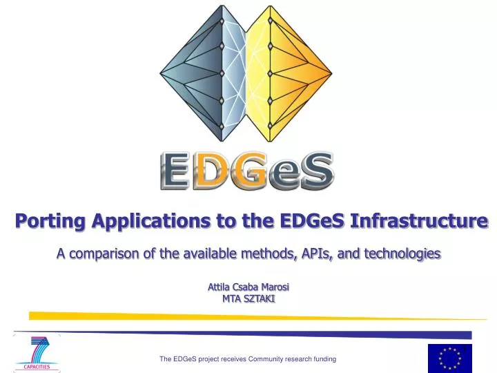 porting applications to the edges infrastructure