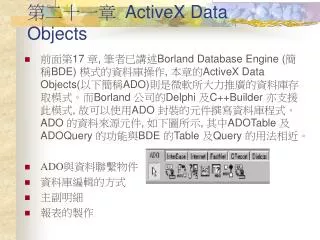 activex data objects