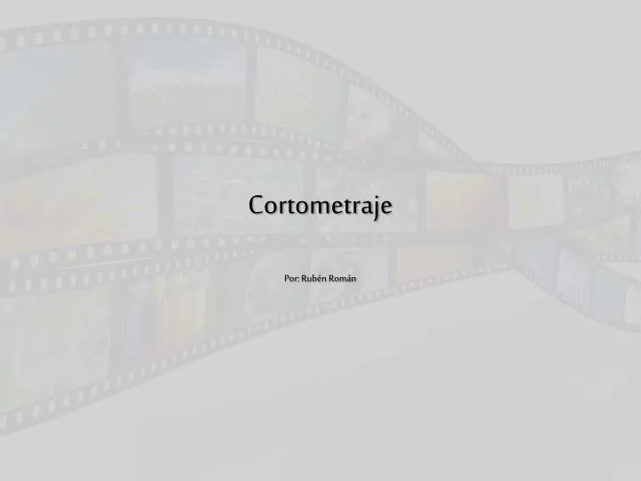 cortometraje por rub n rom n