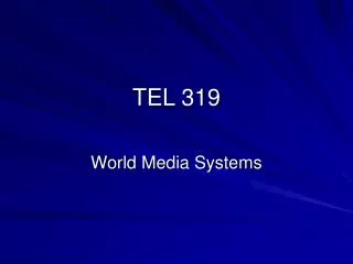 TEL 319