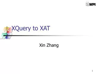 XQuery to XAT