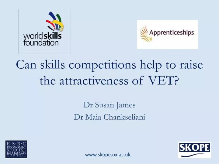 can skills competitions help to raise the attractiveness of vet