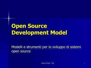open source development model