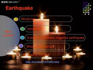 earthquake
