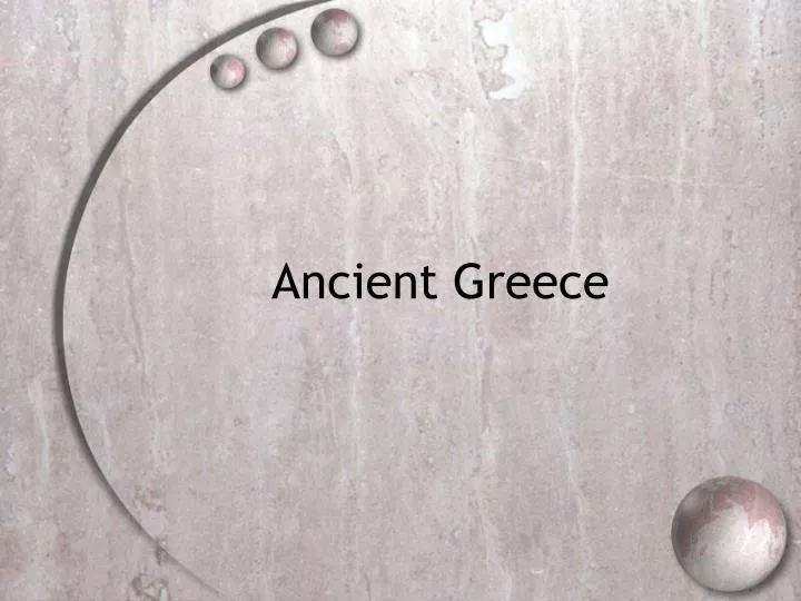 ancient greece