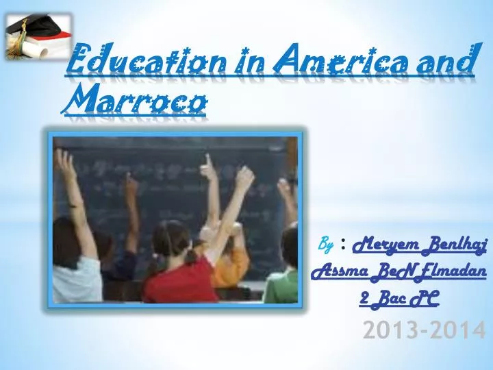 education in america and marroco