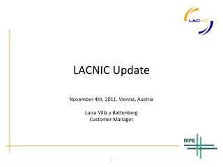 LACNIC Update
