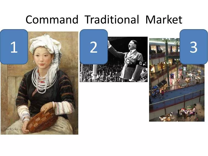 command traditional market