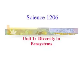 Science 1206