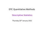 Understanding Quantitative Methods in Descriptive Statistics - slide 1