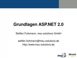 grundlagen asp net 2 0