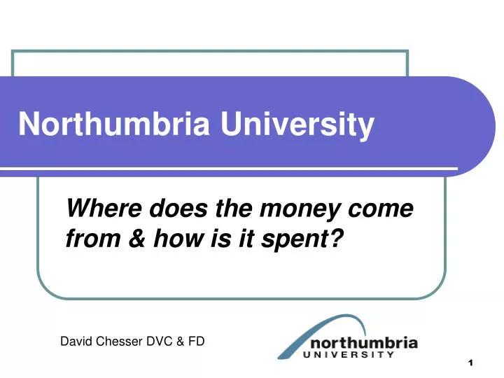 northumbria university