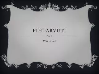 pihuarvuti