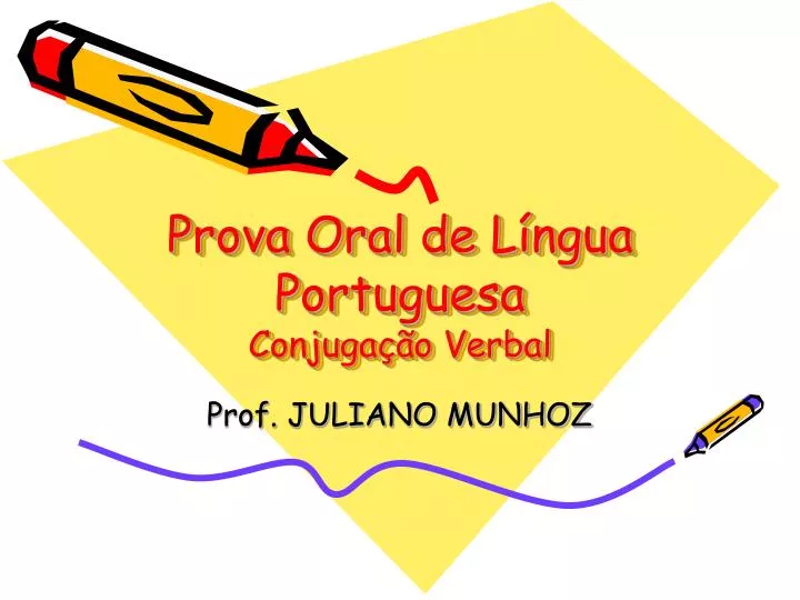 prova oral de l ngua portuguesa conjuga o verbal